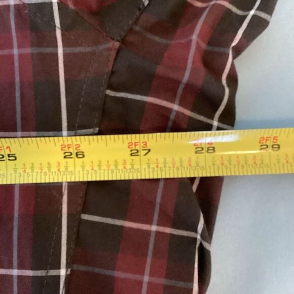 Mens Trevor Brazile Relentless By‎ Wrangler plaid Western Pearl Snap - Picture 5 of 6